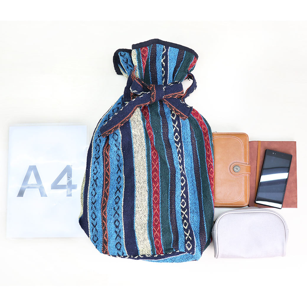 楽天市場】【SALE価格】刺繍リュック リュックサック バッグ 巾着