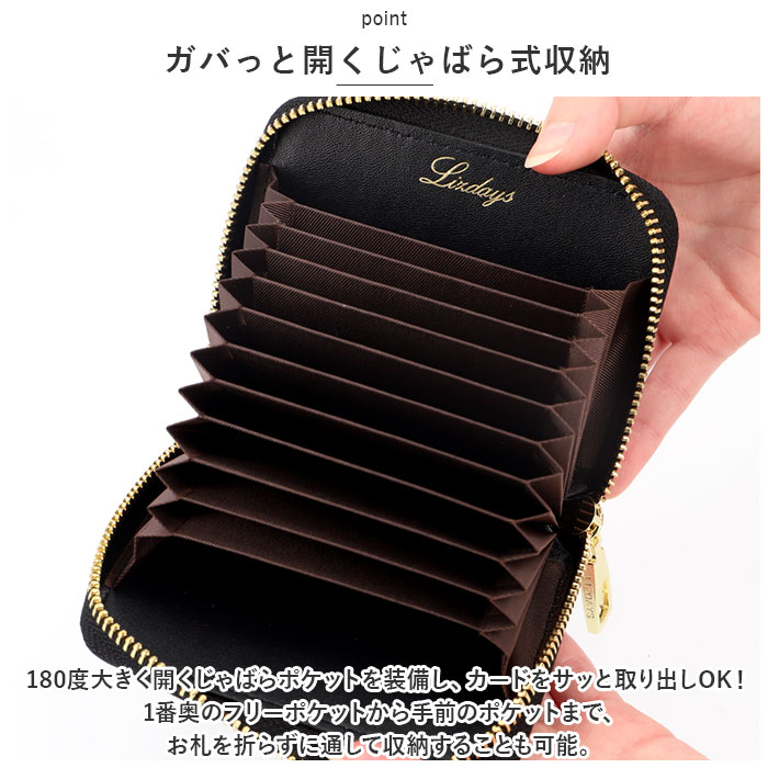LIZDAYS リズデイズ カードケース 通販 lz-z66105 ミニ財布 スキミング