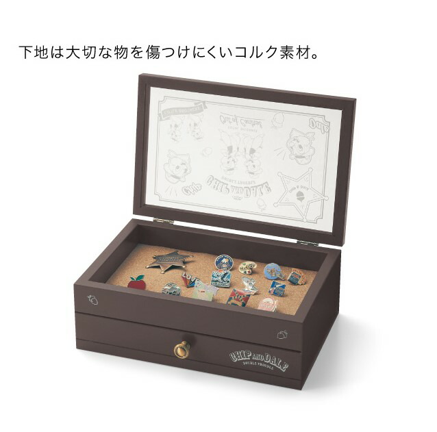 楽天市場】【Disney】 ディズニー バッジ収納［日本製］「チップ