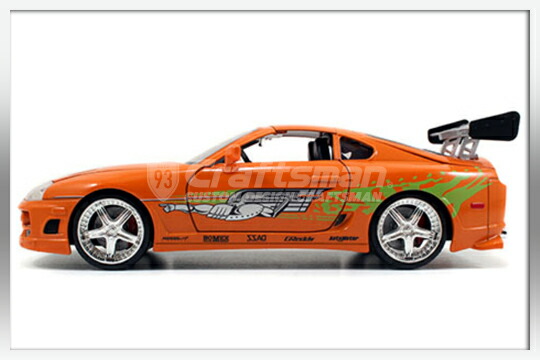 ワイルドスピード ミニカー1/24 ダイキャスト Brian's TOYOTA SUPRA