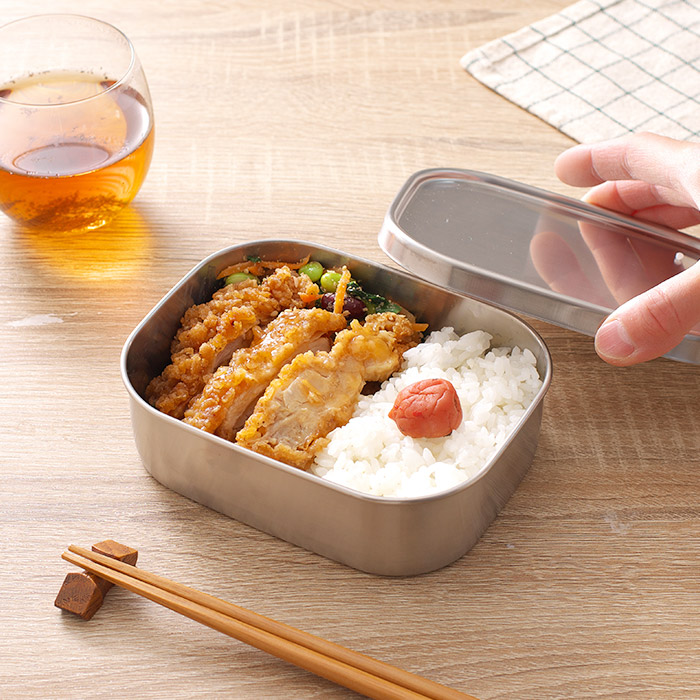 楽天市場】ランチボックス ステンレス 【特典付き】 工房アイザワ 弁当