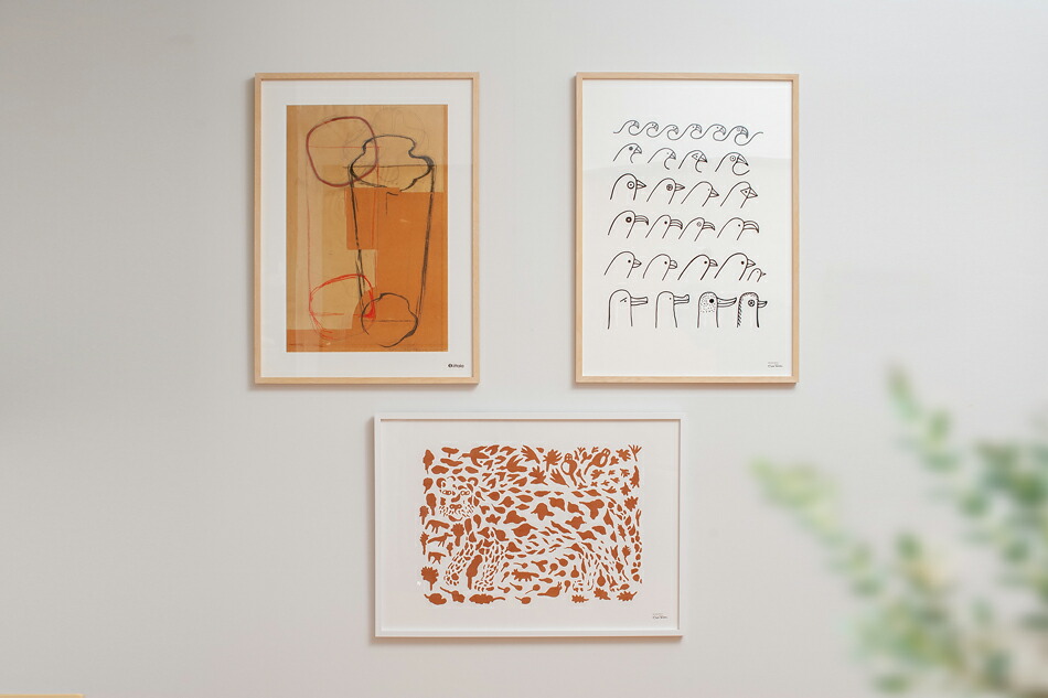 アートポスター 50×70cm（イッタラ／iittala） フリーデザイン ｜ 北欧