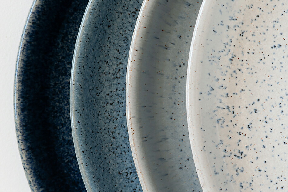 Denby 21cm 平皿　9枚セット DENBY モダスコーラル ミディアムプレート