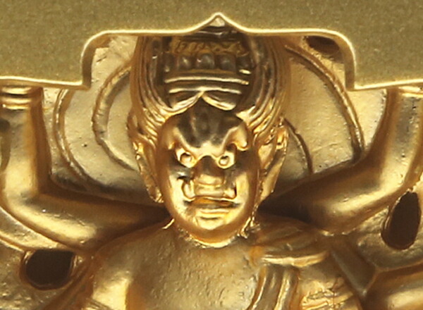仏像 烏枢沙摩明王（うすさまみょうおう）像 トイレの神様 10.3cm