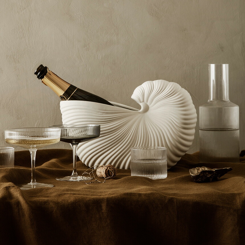 楽天市場】ferm LIVING ファームリビング シェルポット Shell Pot 北欧