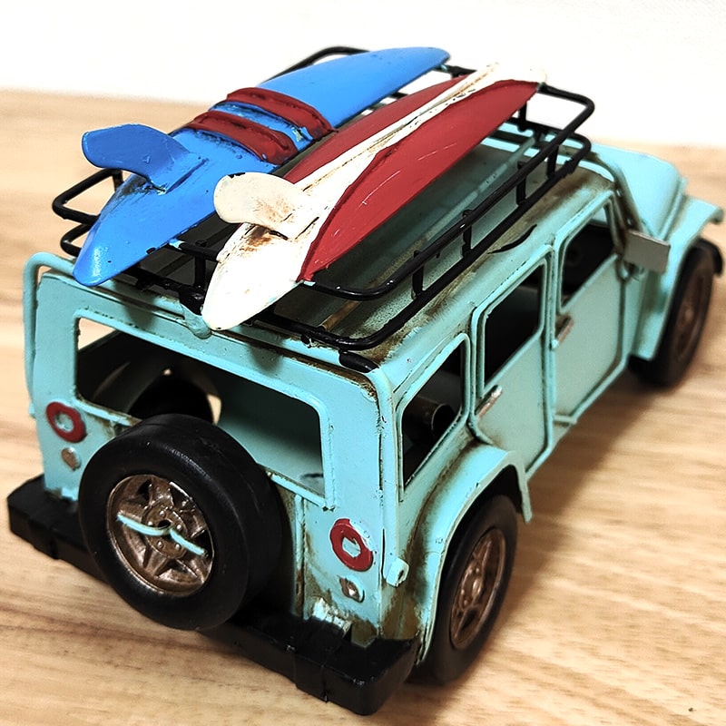 楽天市場】ビンテージカー レトロ 4WD ライトブルー かっこいい