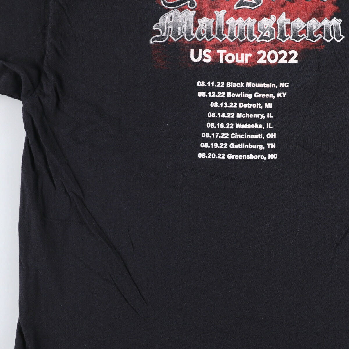 古着 Yngwie Malmsteen イングヴェイマルムスティーン バンドTシャツ