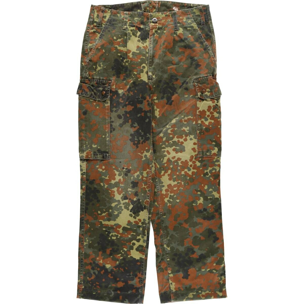 古着 ドイツ軍 迷彩柄 フレクターカモ ミリタリー カーゴパンツ