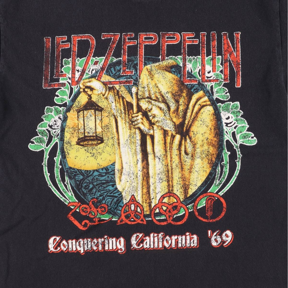 古着 00年代 ヘインズ Hanes Led Zeppelin レッドツェッペリン バンドT