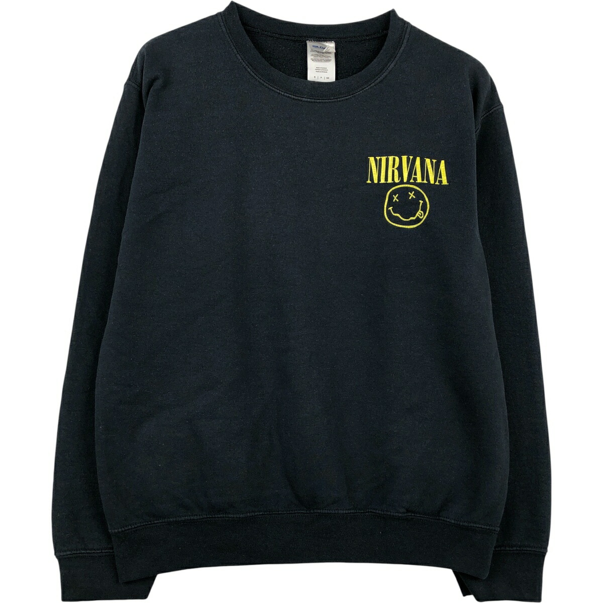 古着 ギルダン GILDAN NIRVANA ニルヴァーナ バンド スウェットシャツ
