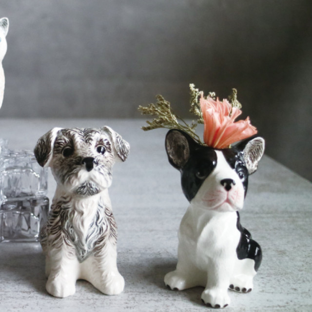 楽天市場】Animal Vase F04-0055 F04-0056 F04-0057 F04-0058 Cat Dog