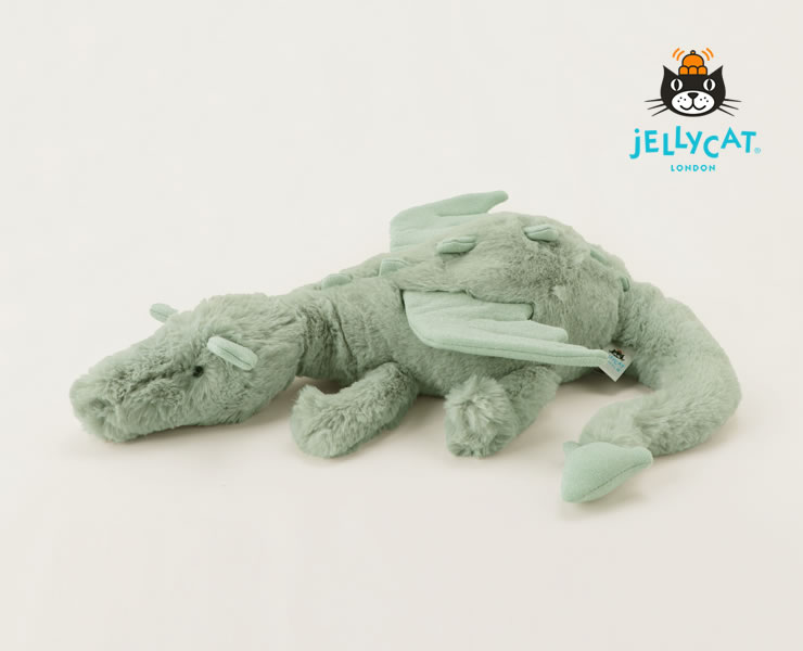 楽天市場】JELLYCAT（ジェリーキャット）Sage Dragon Large（セージ