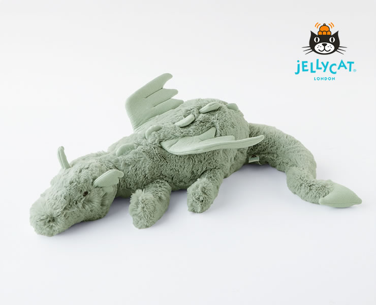 楽天市場】JELLYCAT（ジェリーキャット）Sage Dragon Huge（セージ