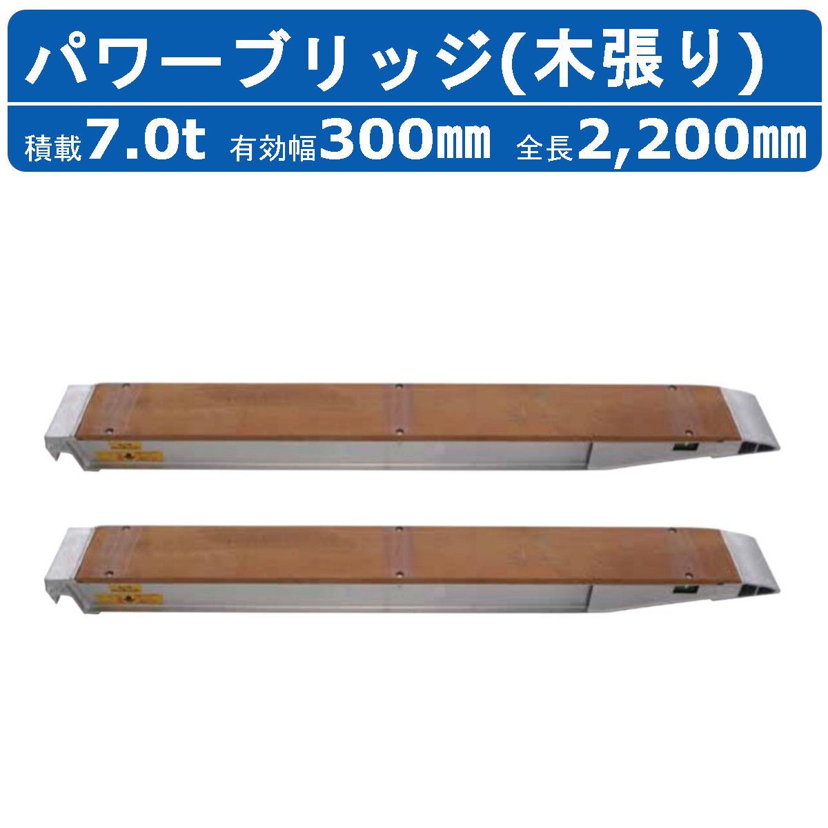 楽天市場】昭和ブリッジ パワーブリッジ 7t 2本セット アングル式 KB