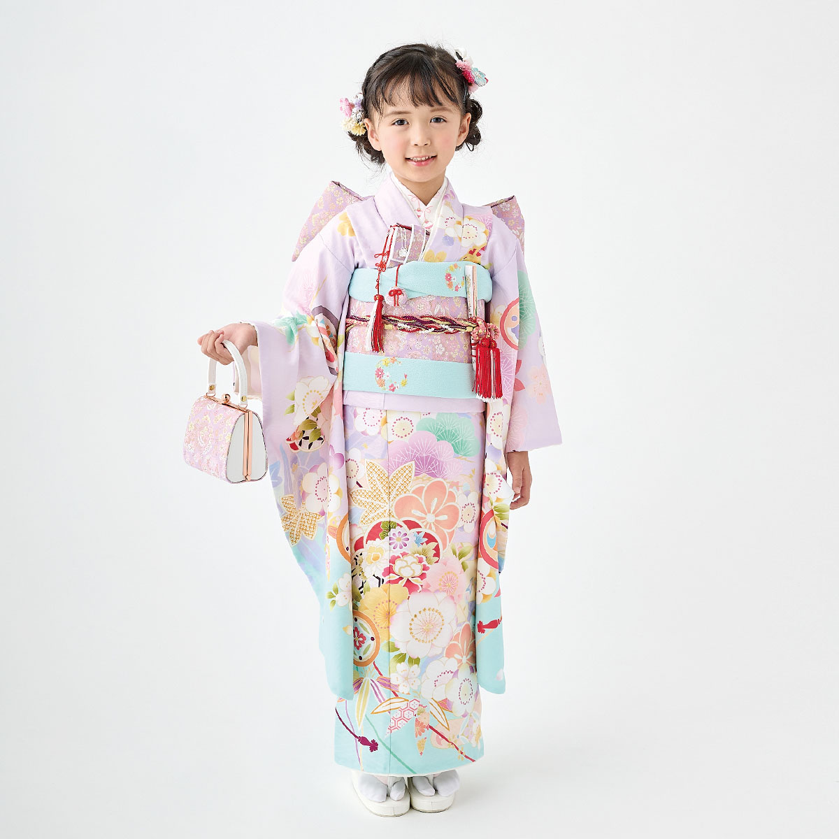 楽天市場】【レンタル】753 七五三 着物 7歳 フルセット 女の子