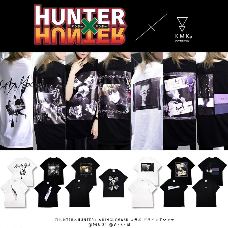 完売品　HUNTER×HUNTER KINGLYMASK tシャツ　クロロ 6c11bb21788ae6aa0133e65e0987e0
