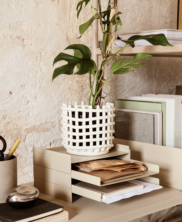 お取り寄せ】Ferm Living (ファームリビング) Ceramic Basket