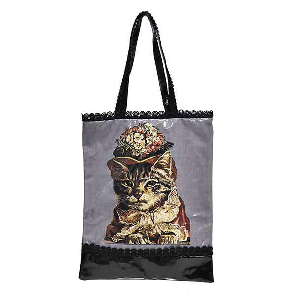LALUICE ラ ルイス 帽子猫バッグ トートバッグ A4トート かわいい