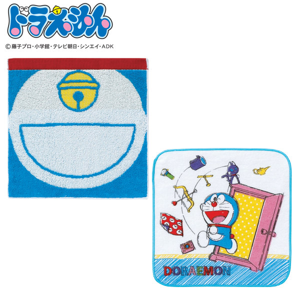 楽天市場】タオルチーフ 2枚組 25×25cmドラえもんプチギフト W