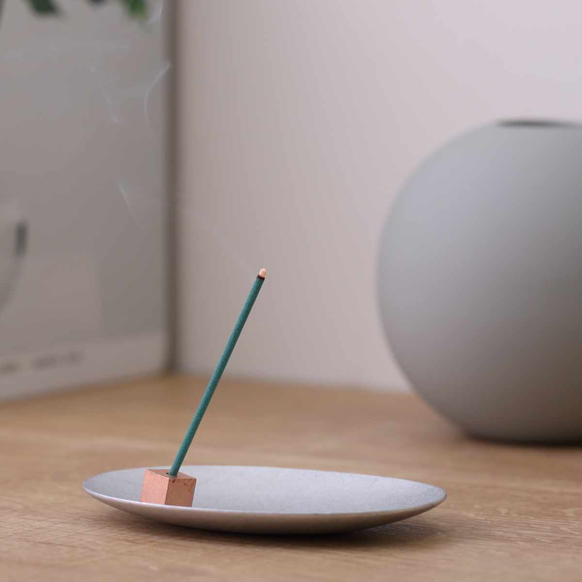 楽天市場】香立 HOME FRAGRANCE TOOL 金属製香皿香立てセット アルミ