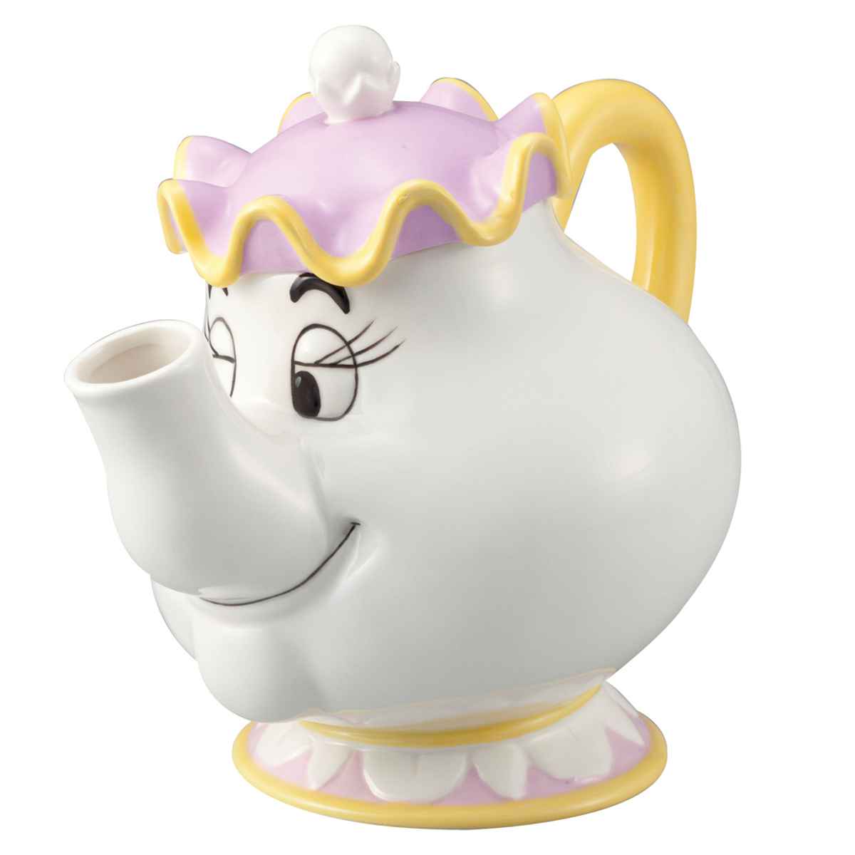楽天市場】ティーポット 900ml 美女と野獣 ポット夫人 磁器 （ 紅茶