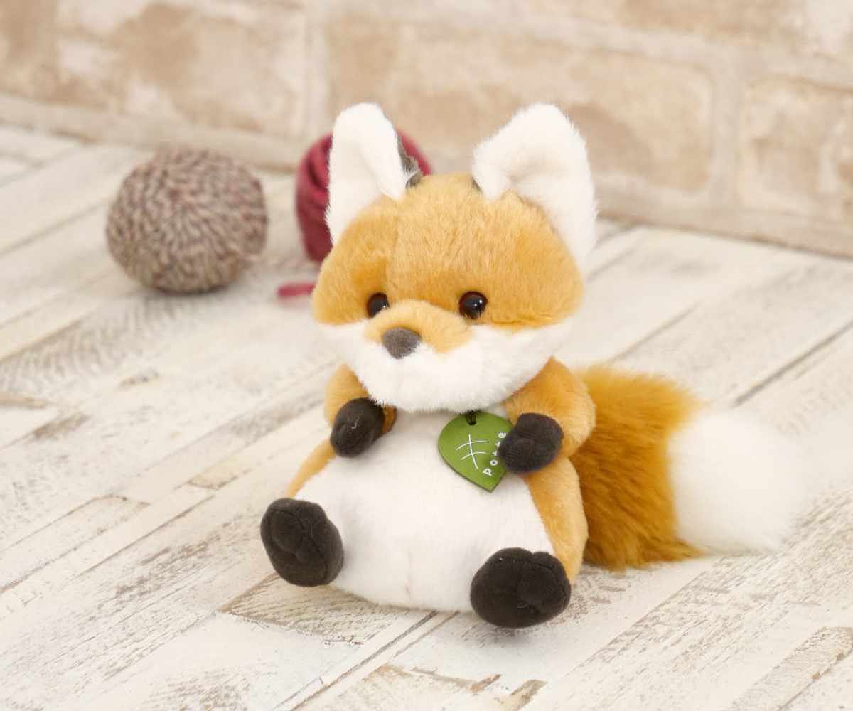 楽天市場】ぬいぐるみ potte キツネ （ ヌイグルミ きつね 動物 雑貨