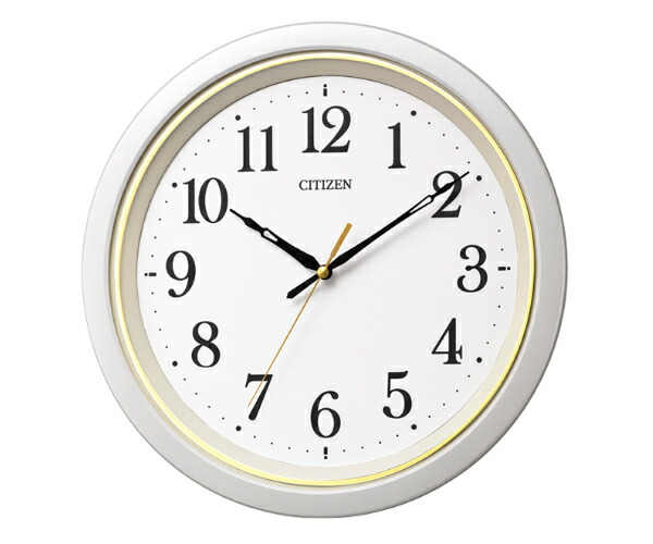 楽天市場】掛け時計 電波時計 シチズン CITIZEN スタンダードデザイン