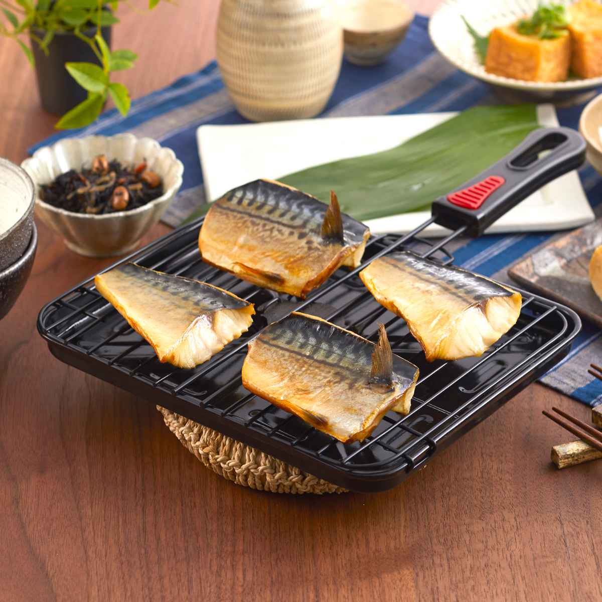 楽天市場】魚焼き網 ガス火専用 セラグリル ストレートL （ Siセンサー