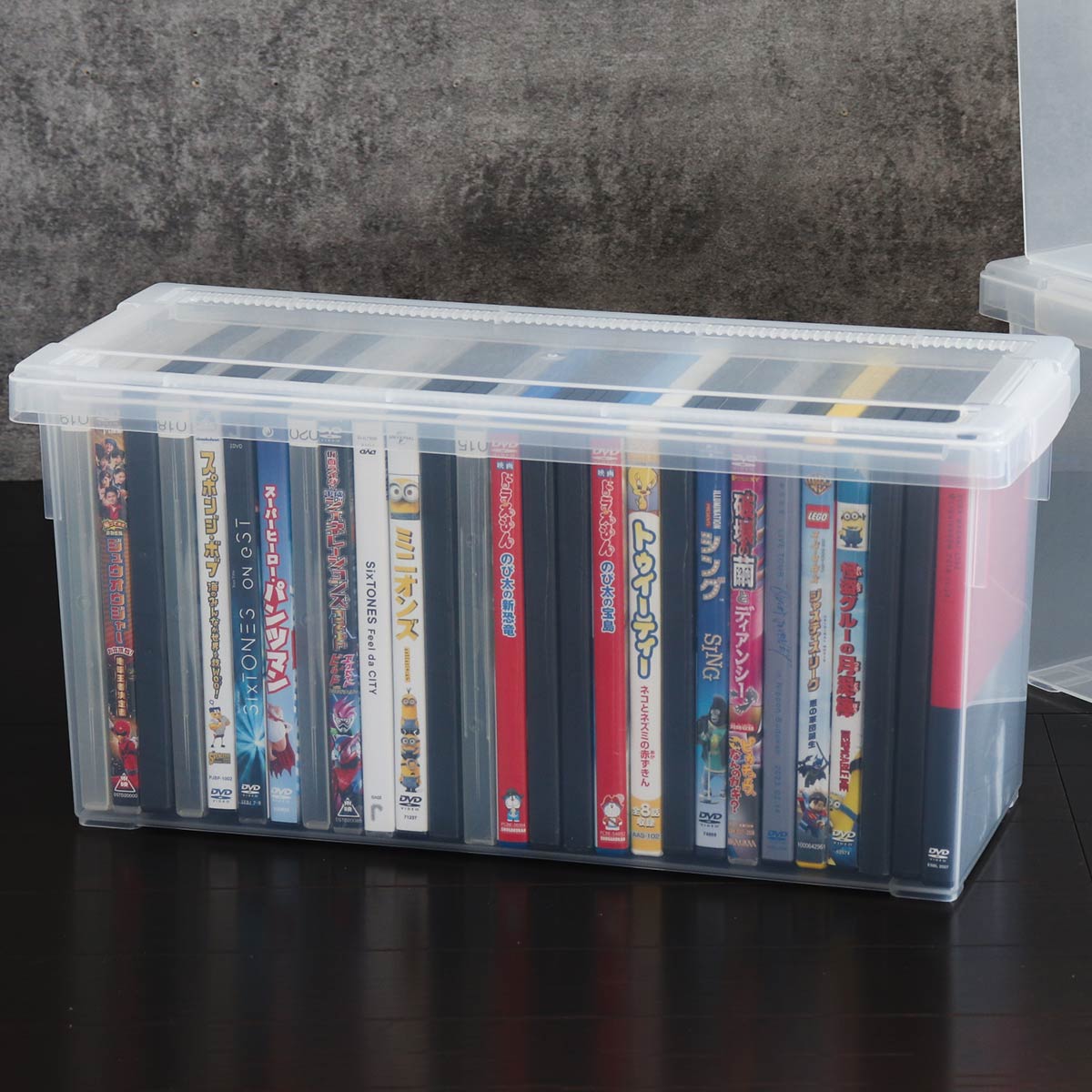 楽天市場】DVD収納ケース いれと庫 DVD用 2個セット （ 収納ケース