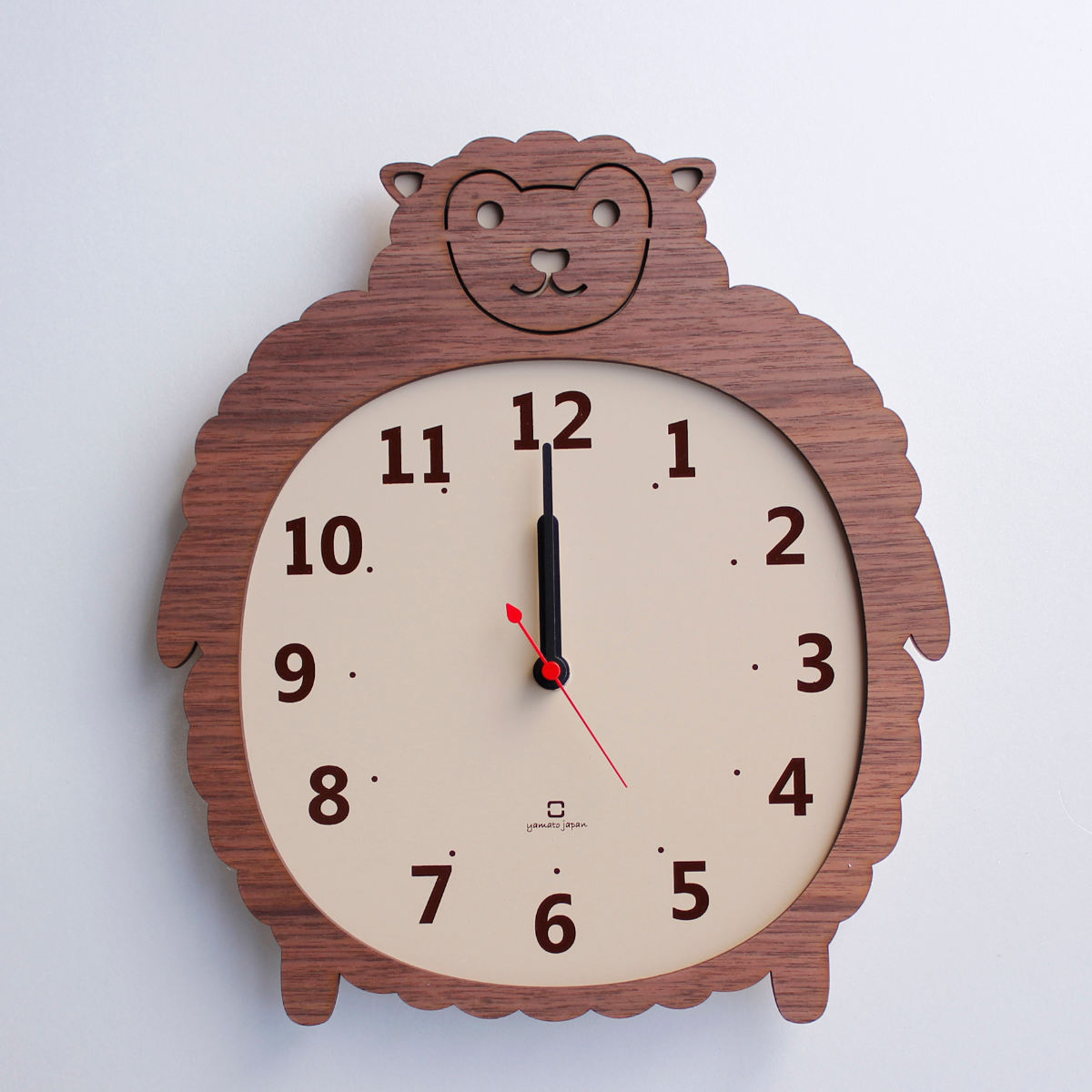 楽天市場】掛け時計 木製 ヤマト工芸 yamato Clock Zoo ヒツジ