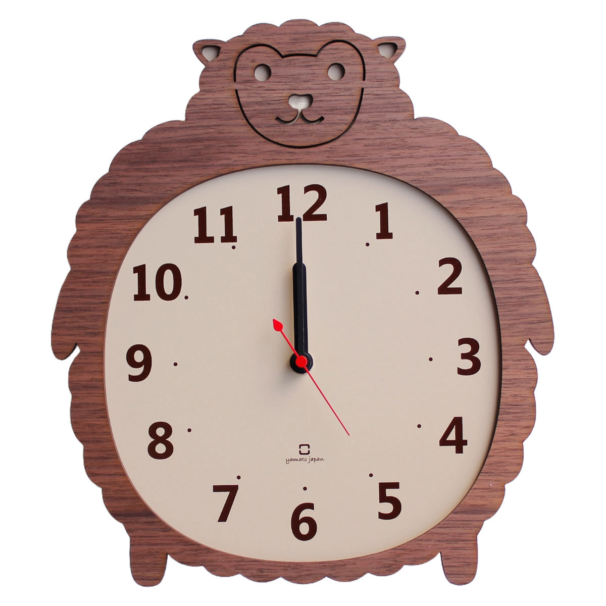 楽天市場】掛け時計 木製 ヤマト工芸 yamato Clock Zoo ヒツジ