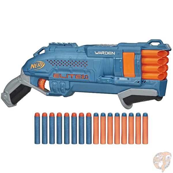 楽天市場】ナーフ Nerf エリート 2.0 WARDEN DB-8 ブラスター