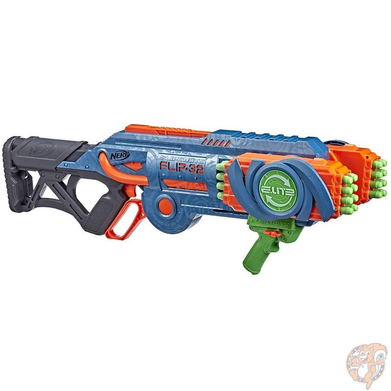 楽天市場】ナーフ NERF おもちゃの銃 エリート 2.0 Flipshots Flip-32
