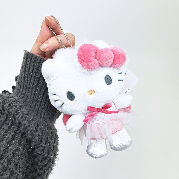 サンリオ ハローキティ エンジェルバレリーナ マスコット ぬいぐるみ