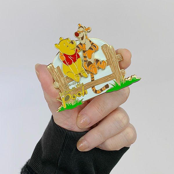 Disney Pin☆くまのプーさんピンバッジセット☆うさっこぷー