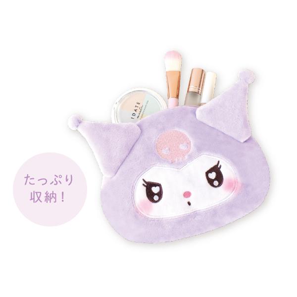 サンリオ クロミ ぬいぐるみシェル型フェイスポーチ Sanrio