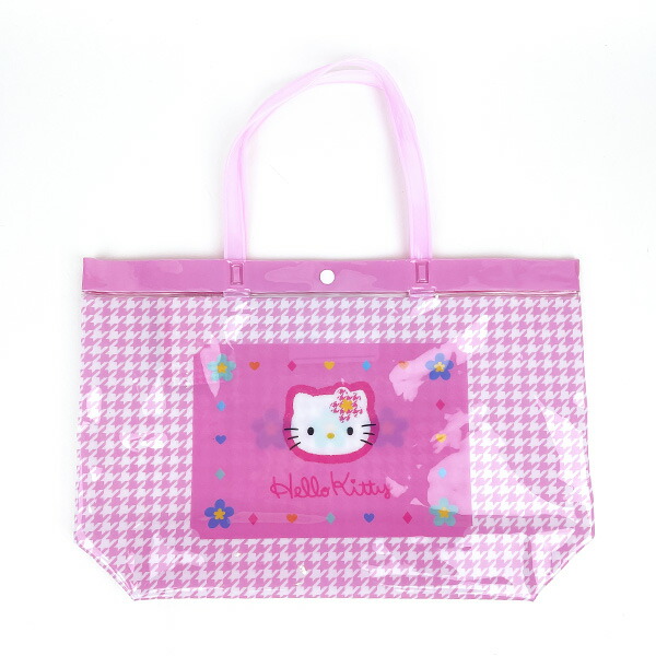 ハローキティ トロピカル Hello Kitty ビニールトート レトロ ハロー