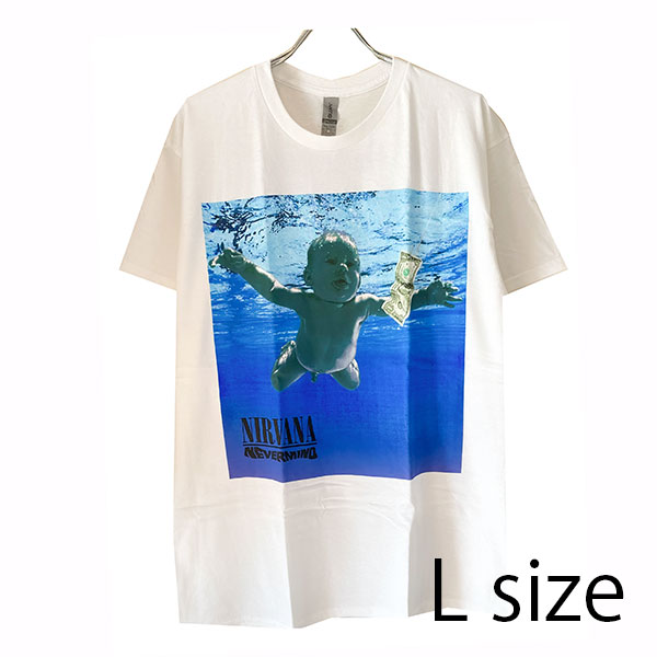 楽天市場】ニルヴァーナ NIRVANA 正規品 tシャツ NEVERMIND BACK Print