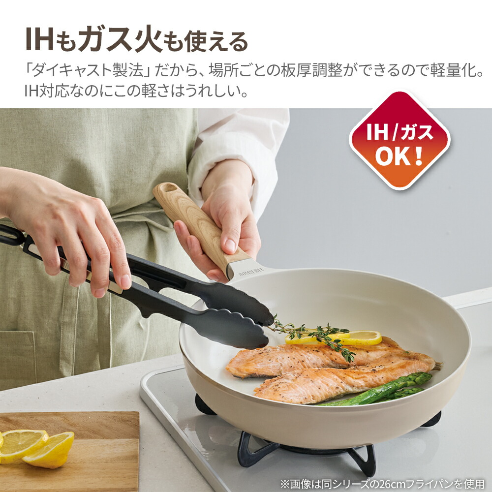 楽天市場】サーモス IH対応 セラプロテクト フライパン 28cm