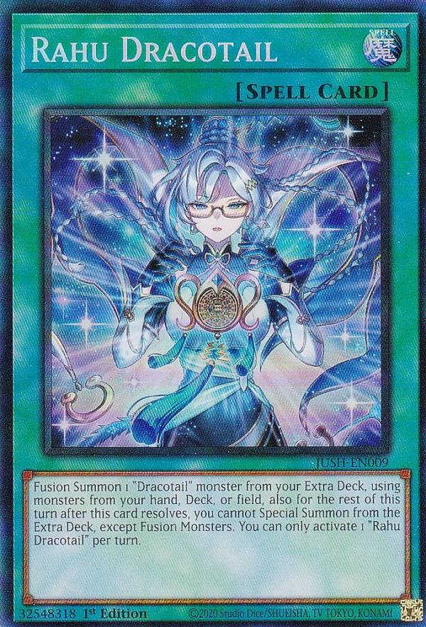楽天市場】遊戯王 JUSH-EN001 星辰槍手ルキアス Dracotail Lukias