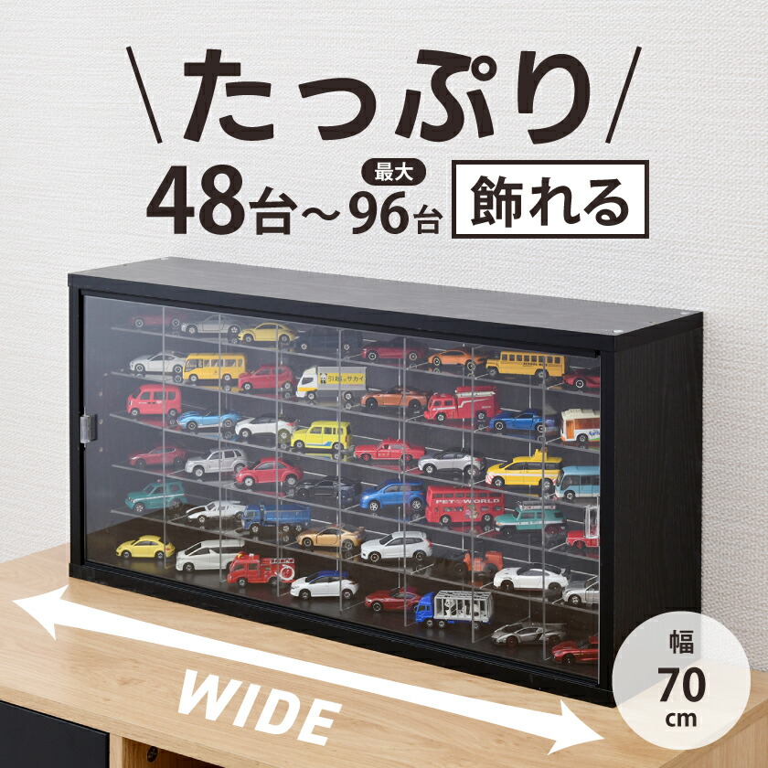 楽天市場】ミニカー収納 ディスプレイケース キューブボックスα UV