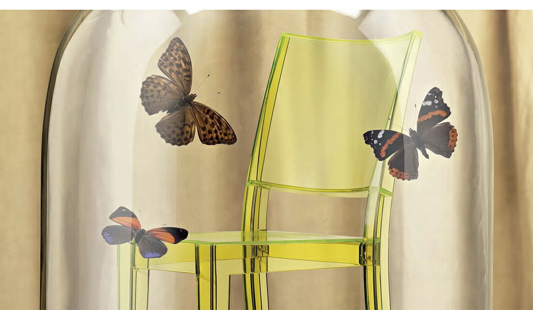 ①LA MARIE 蛍光イエローチェア KARTELL LA MARIÉ 蛍光イエローチェア KARTELL