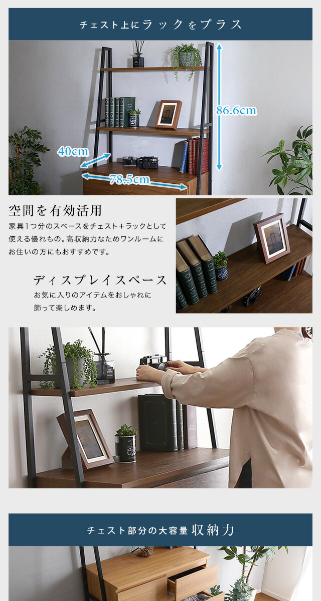 楽天市場】ヴィンテージ風 チェストラック 扉 チェストタイプ 収納