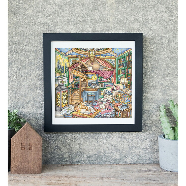 楽天市場】輸入キット LETISTITCH L8084 Home Library ホーム