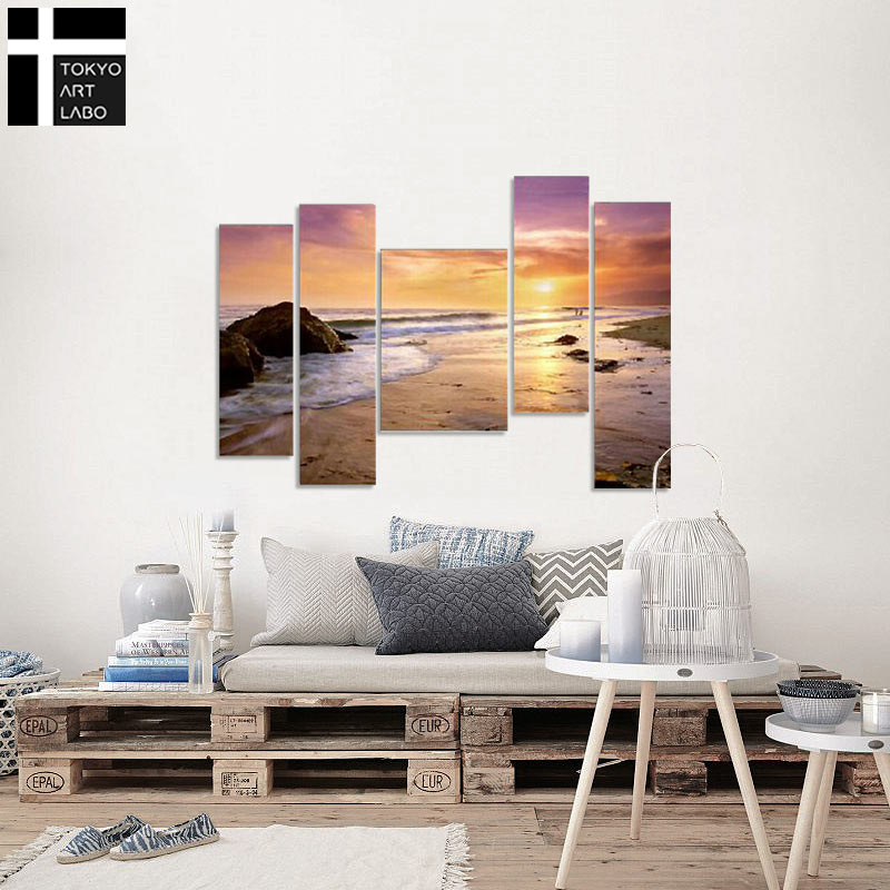 楽天市場】【楽天ランキング1位獲得】油絵 絵画 風景画 海辺 水辺