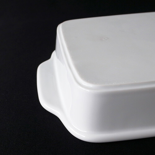 楽天市場】31cm 長角 グラタン皿 (持ち手有) 日本製 磁器 白い食器