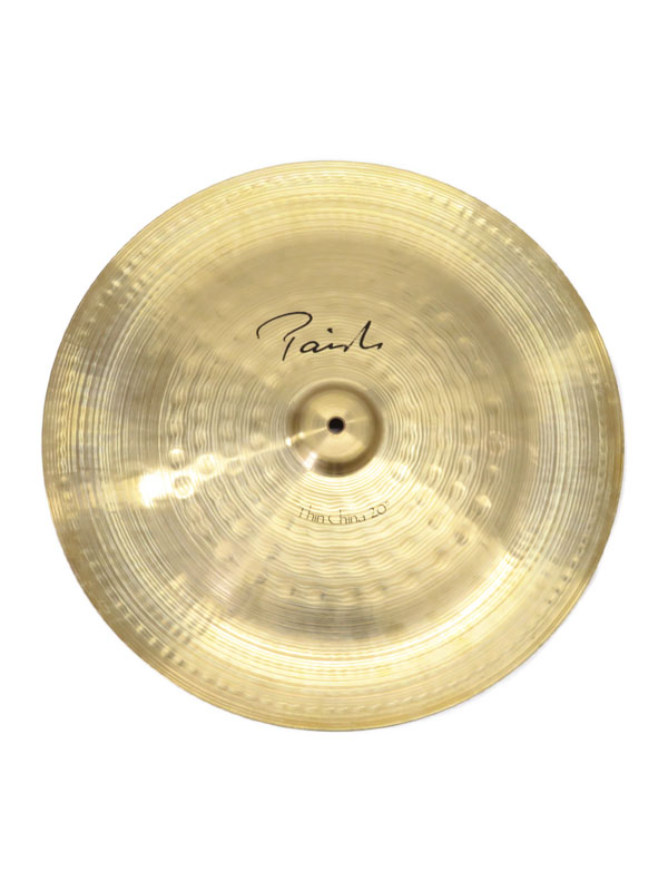 PAiSTe】パイステ『チャイナシンバル』Signature Thin China 20” 1週間