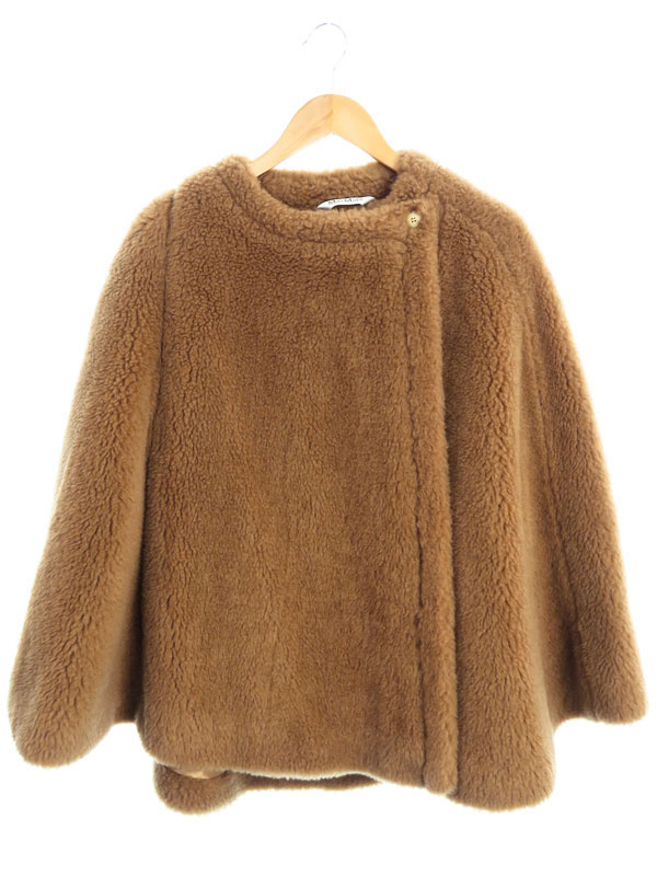 MaxMara】【キャメル×シルク】【イタリア製】【アウター】マックス