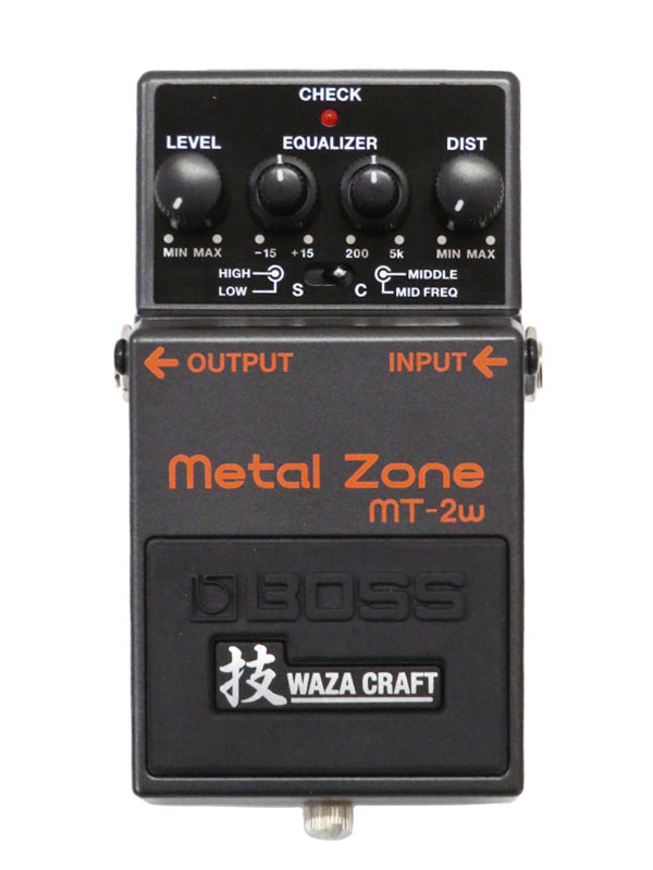 BOSS】ボス『メタルゾーン 技クラフト』MT-2w コンパクトエフェクター