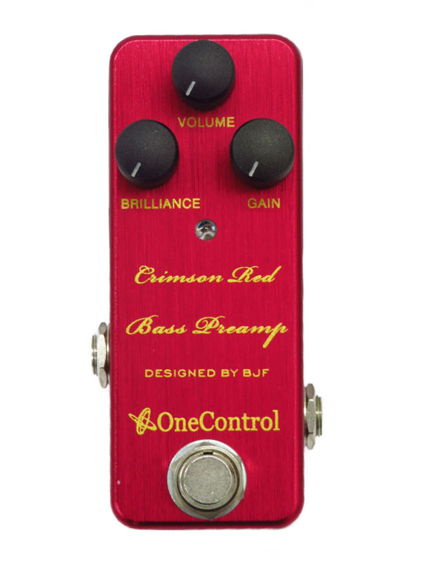 OneControl】ワンコントロール『ベースプリアンプ』Crimson Red Bass